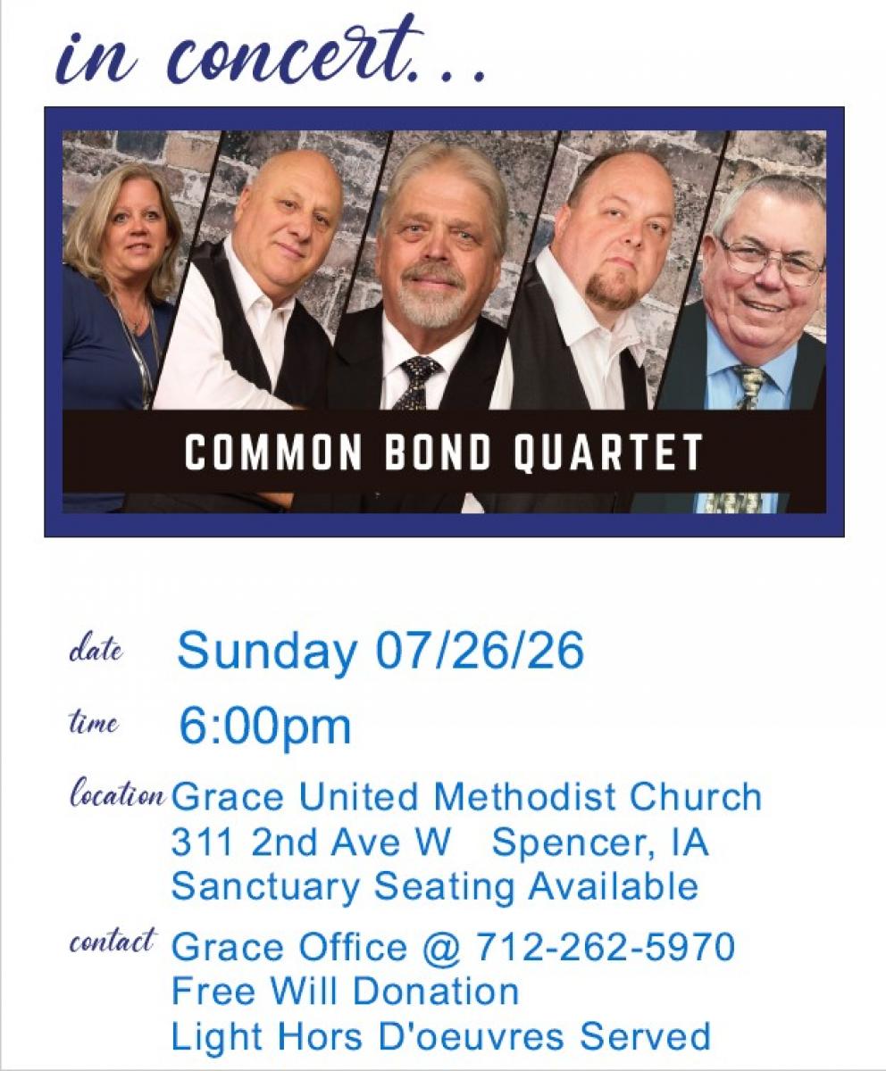 Common Bond Quartet Concert